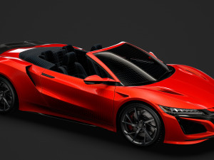 honda nsx cabrio 2020 3D Model