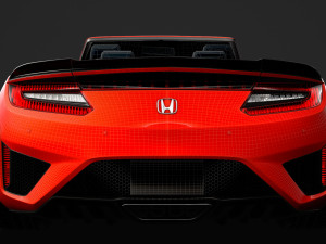 honda nsx cabrio 2020 3D Model
