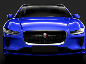 jaguar i pace ev400 adw hse 2019 3D Модель