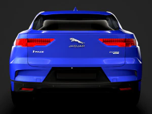 jaguar i pace ev400 adw hse 2019 3D Model