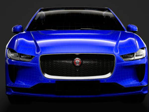 jaguar i pace ev400 adw hse 2019 3D Model