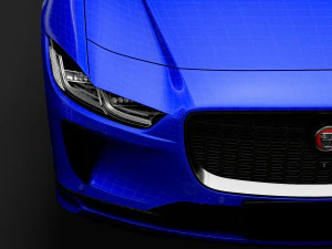 jaguar i pace ev400 adw hse 2019 3D Model