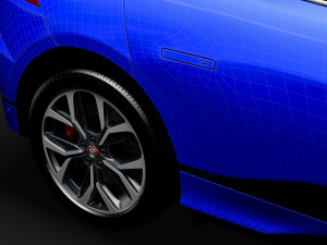 jaguar i pace ev400 adw hse 2019 3D Модель