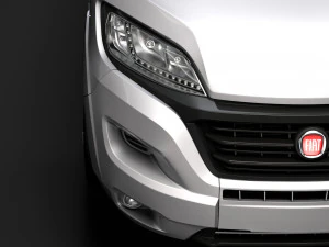 fiat e-ducato van l3h2 2020 3D Model