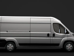 fiat e-ducato van l3h2 2020 3D Model