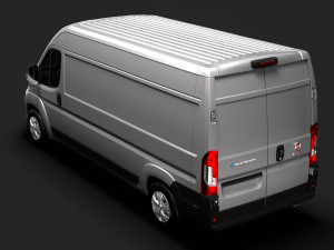 fiat e-ducato van l3h2 2020 Modelo 3D