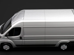fiat e-ducato van l3h2 2020 3D Model