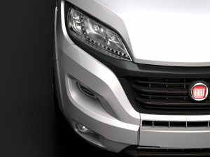 fiat e-ducato van l3h2 2020 Modelo 3D