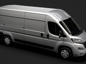 fiat e-ducato van l3h2 2020 Modelo 3D