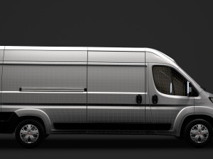 fiat e-ducato van l3h2 2020 Modelo 3D