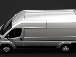 fiat e-ducato van l3h2 2020 3D Model