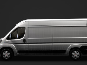 fiat e-ducato van l3h2 2020 Modelo 3D