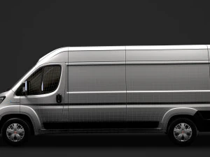 fiat e-ducato van l3h2 2020 3D Model
