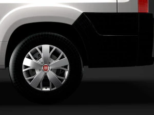 fiat e-ducato van l3h2 2020 3D Model