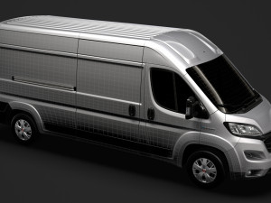 fiat e-ducato van l3h2 2020 Modelo 3D