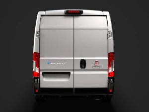 fiat e-ducato van l3h2 2020 3D Model