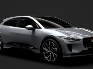 jaguar i pace ev400 adw s 2019 3D Model