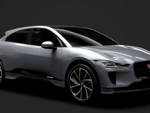 jaguar i pace ev400 adw s 2019 Model 3D