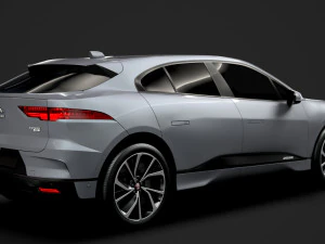 jaguar i pace ev400 adw s 2019 3D Model