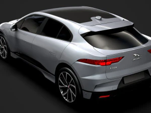 jaguar i pace ev400 adw s 2019 3D Model