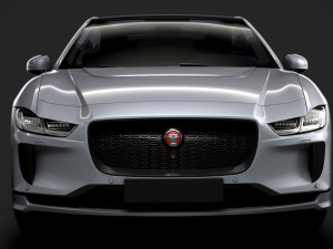 jaguar i pace ev400 adw s 2019 3Dモデル