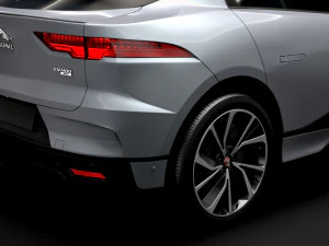 jaguar i pace ev400 adw s 2019 3D Model