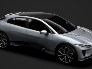 jaguar i pace ev400 adw s 2019 3Dモデル