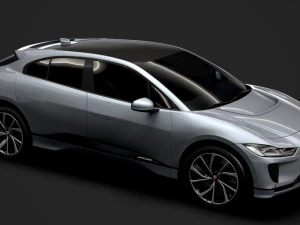 jaguar i pace ev400 adw s 2019 3D Model