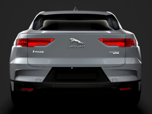 jaguar i pace ev400 adw s 2019 3D Model