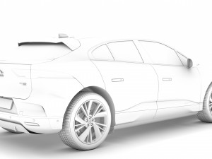 jaguar i pace ev400 adw s 2019 3Dモデル