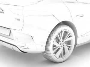 jaguar i pace ev400 adw s 2019 3D Model