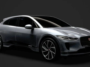 jaguar i pace ev400 adw s 2019 3D Model