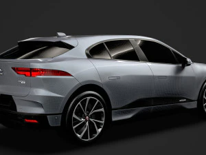 jaguar i pace ev400 adw s 2019 3D Model