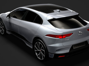jaguar i pace ev400 adw s 2019 3Dモデル