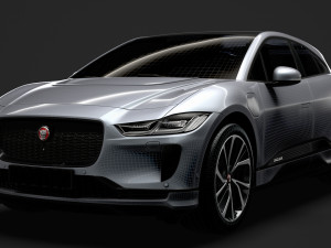 jaguar i pace ev400 adw s 2019 3Dモデル