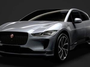 jaguar i pace ev400 adw s 2019 3D Model