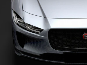 jaguar i pace ev400 adw s 2019 3D Model