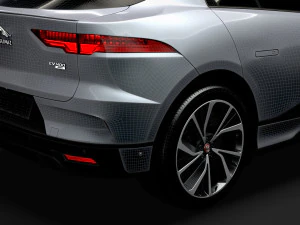 jaguar i pace ev400 adw s 2019 3D Model