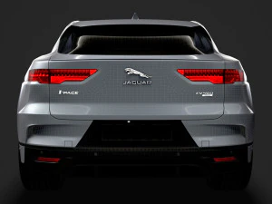 jaguar i pace ev400 adw s 2019 3D Model