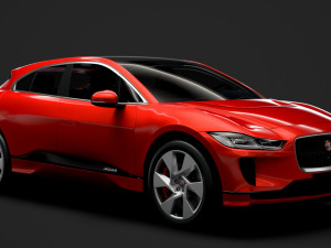 jaguar i pace ev400 adw se 2019 3D Model