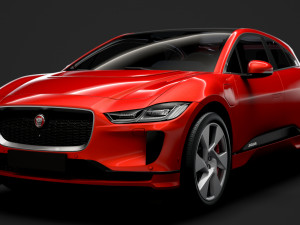 jaguar i pace ev400 adw se 2019 Modelo 3D