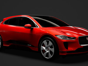 jaguar i pace ev400 adw se 2019 Modelo 3D