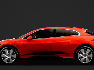 jaguar i pace ev400 adw se 2019 Modelo 3D