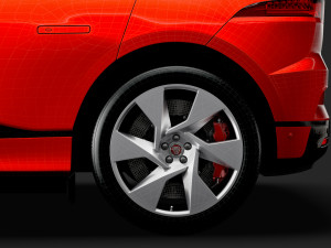 jaguar i pace ev400 adw se 2019 Modelo 3D