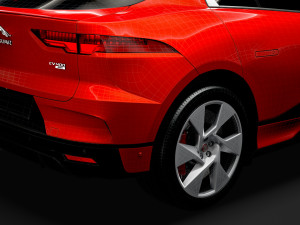 jaguar i pace ev400 adw se 2019 Modelo 3D