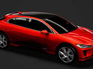 jaguar i pace ev400 adw se 2019 Modelo 3D