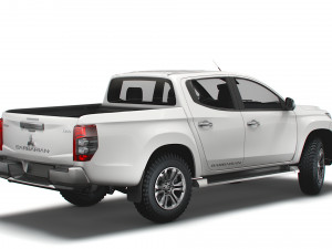 mitsubishi l200 barbarian 2020 3D Model