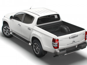 mitsubishi l200 barbarian 2020 3D Model