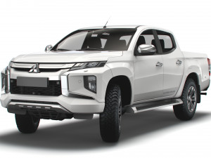 mitsubishi l200 barbarian 2020 3D Model