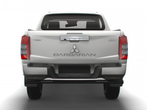 mitsubishi l200 barbarian 2020 3D Model